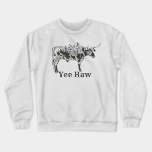 Yee Haw Cowboy Crewneck Sweatshirt